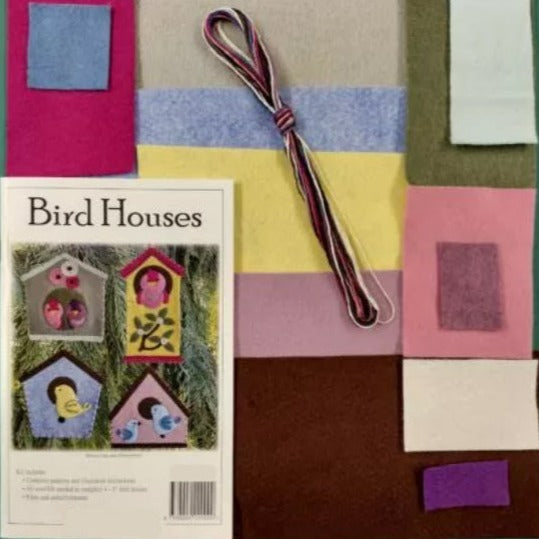 Bird Houses Ornament Kit - Jacquelynne Steves