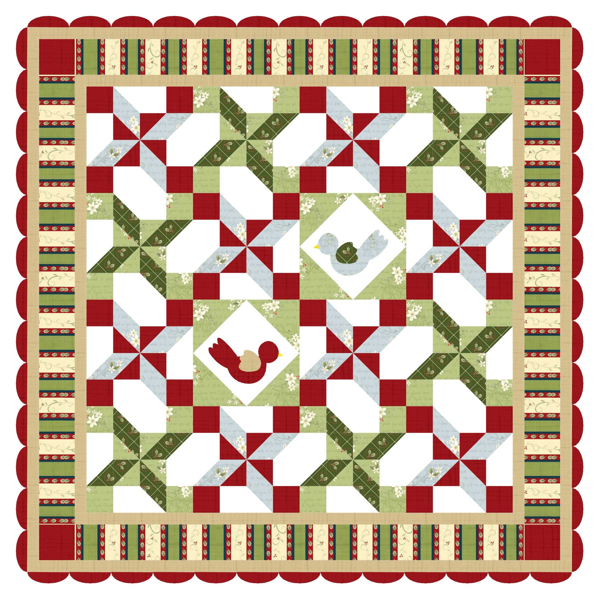 Holiday Quilt Pattern Bundle - Digital - Jacquelynne Steves