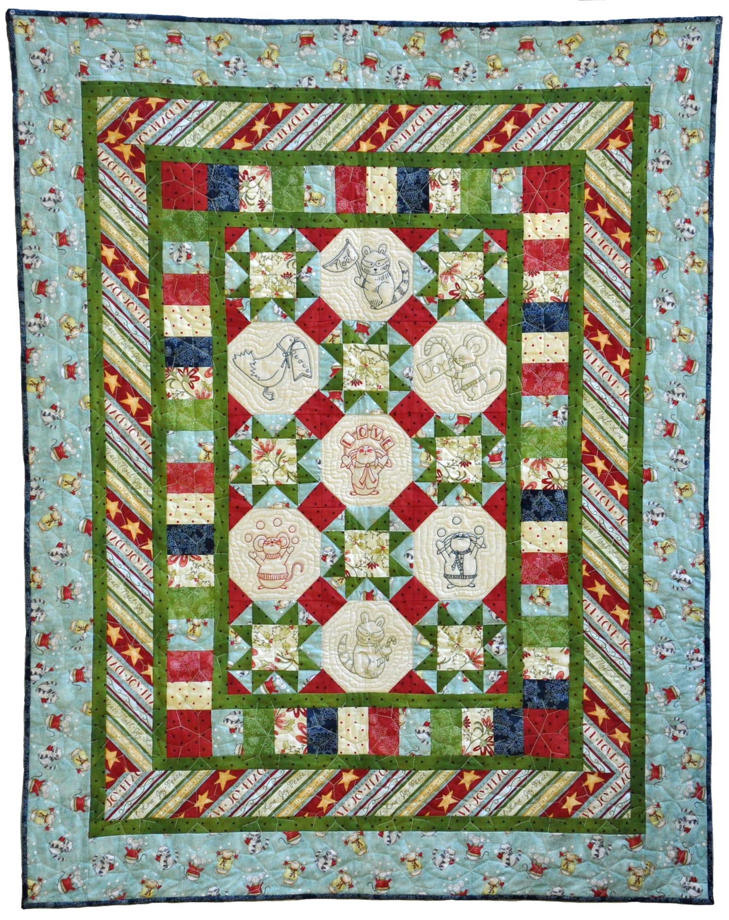 Holiday Quilt Pattern Bundle - Digital - Jacquelynne Steves
