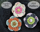 Flower Pin Pattern Bundle - Digital - Jacquelynne Steves